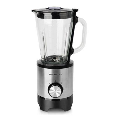 Emerio BL-130988 Blender 1.5L 500W Zwart/RVS Emerio BL-130988 Blender 1.5L 500W Zwart/RVS