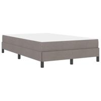 Boxspring bed Anders Taupe 120 x 190 cm Stof - thumbnail