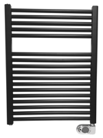 Wiesbaden Elektrische Sierradiator Elara 76.6x60 cm Mat Zwart - thumbnail