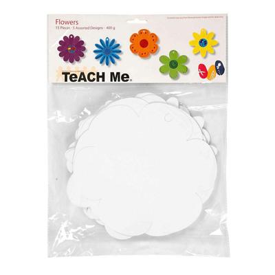 Creativ Company Https://www.cchobby.nl/bloemen-d-20-cm-400-gr-wit-5x3-stuk-1-doos