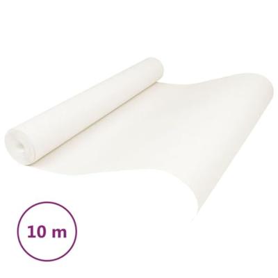 VidaXL Vliesbehang 3d effen 10x0,53 m crèmekleurig VidaXL Vliesbehang 3d effen 10x0,53 m crèmekleurig