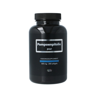 APB Holland Pompoenpitolie puur 500mg 200 Softgels
