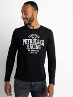 Petrol Industries Heren Artwork T-Shirt Lange Mouwen Zwart - L - thumbnail