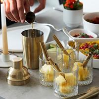 Point-Virgule - Cocktailset 4-dlg Goudkleurig - thumbnail