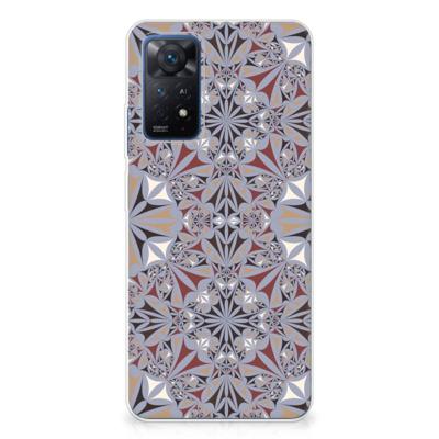 Xiaomi Redmi Note 11 Pro 5G | TPU | Siliconen hoesje | Flower Tiles