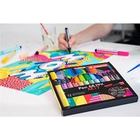 STABILO pen 68 max viltstift met dikke beitelpunt apricot - thumbnail