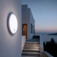 LED-lamp met bewegingssensor Maclean, PIR-sensor, kleur wit, 10 W, IP65, 1000 lm, neutrale kleur, MCE525 W - thumbnail