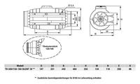 Soler & Palau Buisventilator Td-500/150-160 Silent 3v (3-standen) Aansluitdiameter 150/160mm - thumbnail