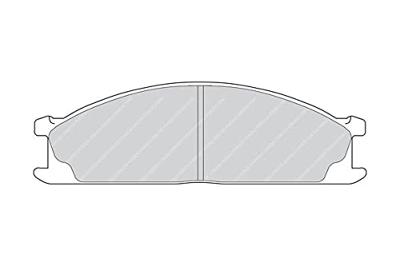 Remblokken set FVR641