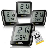 NATIONAL GEOGRAPHIC Tempy Thermo/Hygrometer, set van 4 - thumbnail