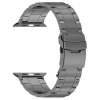 Titanium Premium Link bandje - Space Grey - Geschikt voor Apple Watch 38mm / 40mm / 41mm / 42mm - thumbnail