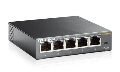 TP-LINK TL-SG105E TL-SG105E Netwerk switch 5 poorten 1 GBit/s