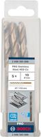 Bosch Accessories 2608585898 HSS Metaal-spiraalboor 10 mm Gezamenlijke lengte 133 mm Kobalt DIN 338 Cilinderschacht 5 stuk(s) - thumbnail