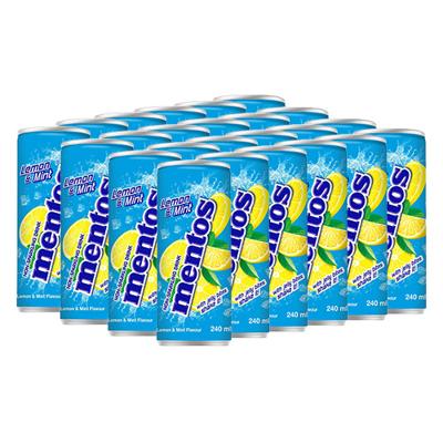 Mentos - Lemon & Mint - 24x 240ml