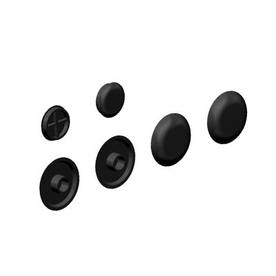 4 Zitting, 2 deksel buffers voor Hammock zitting dun, zwart 4 Zitting, 2 deksel buffers voor Hammock zitting dun, zwart