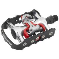 Tecora Force combi pedaal set spd aluminium 9/16 draad - thumbnail