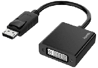 Hama Video-adapter DisplayPort-stekker - DVI-aansluiting Ultra-HD 4K - thumbnail
