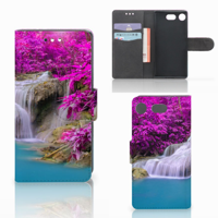 Sony Xperia XZ1 Compact Flip Cover Waterval - thumbnail