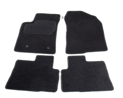 Automatten op maat - zwart stof - Toyota Corolla Verso 2004-2009 5-zits