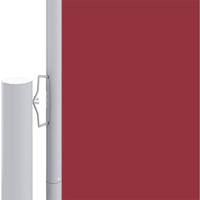 Windscherm uittrekbaar 160x1200 cm rood - thumbnail