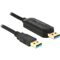 DeLOCK Data Link + KM Switch USB 3.0 > USB 3.0 kabel - thumbnail