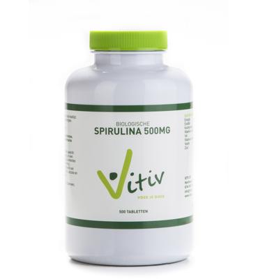 Vitiv Spirulina 500mg bio 500 Tabletten Vitiv Spirulina 500mg bio 500 Tabletten