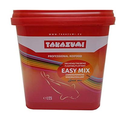 Takazumi Easy Mix 1000g - Complete Koi Voeding voor Groei & Kleur - Geschikt voor Alle Seizoenen