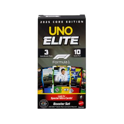 Formula 1 UNO Card Game Elite F1 Booster-Set