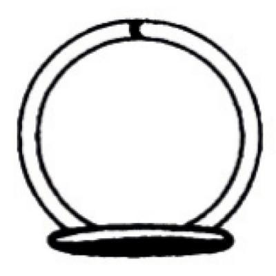 Esselte personaliseerbare ringmap, rug van 3 cm, 4 O-ringen van 16 mm, zwart