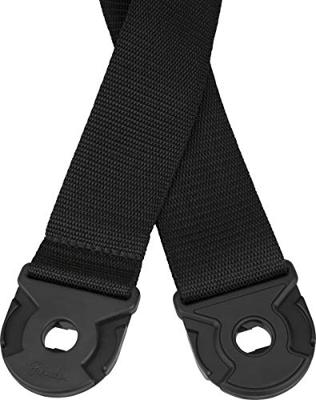 Fender Quick Grip Locking End Strap Black Polypro gitaarband