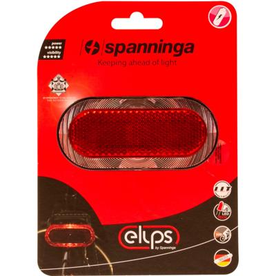 Spanninga achterlicht Elips XB batterij led 80 mm rood Spanninga achterlicht Elips XB batterij led 80 mm rood