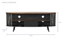 Tv-meubel DKD Home Decor Spar Metaal (150 x 39 x 58 cm) - thumbnail