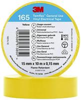 3M Temflex™ 165 165YL1E Isolatietape Temflex 165 Geel (l x b) 10 m x 15 mm 1 stuk(s) - thumbnail