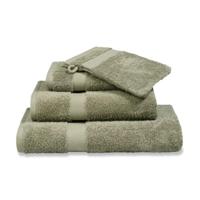 Vandyck Vandyck Prestige Plain Smoke Green Washandje 16x22 - thumbnail