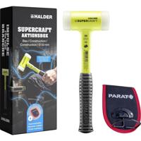 Halder SUPERCRAFT Aktionsbox BAU 3377s001 Kunststof hamer Terugslagvrij 1 stuk(s) - thumbnail