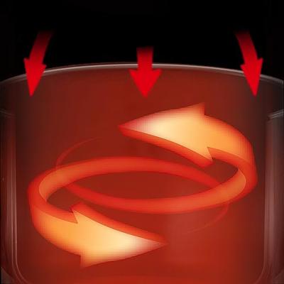 EMERIO AF-129369 Airfryer 4.5 l 1300 W Zwart