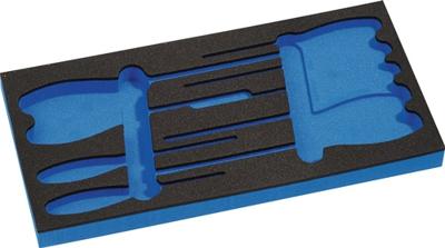 Promat/Tecwerk Gereedschapsmodule | lege inleg 1/3-module | 4000 871 238, 9-delig - 4000871298