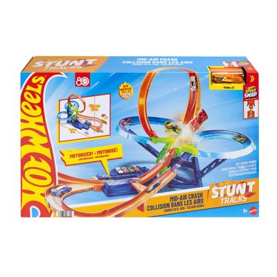 Hot Wheels stuntbanen crash in de lucht Hot Wheels stuntbanen crash in de lucht