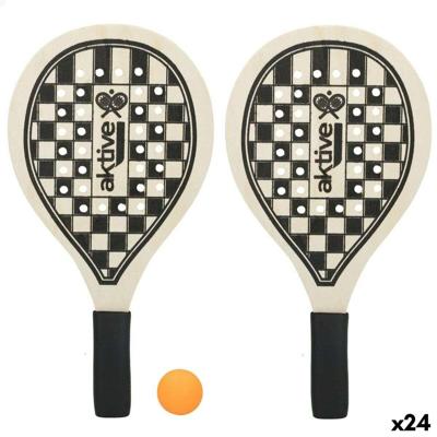 Strandschepjes met Bal Aktive 20,5 x 39,5 cm (24 Stuks) Strandschepjes met Bal Aktive 20,5 x 39,5 cm (24 Stuks)