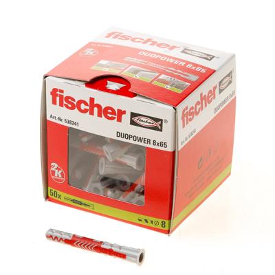 Fischer 538251 DUOPOWER 8x65 LD 2-componenten plug 65 mm 8 mm 50 stuk(s) Fischer 538251 DUOPOWER 8x65 LD 2-componenten plug 65 mm 8 mm 50 stuk(s)