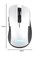 Gaming muis Trust GXT Wit Zwart 7200 dpi - thumbnail