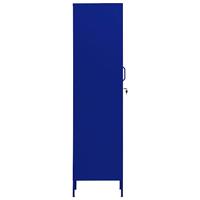 Lockerkast 35x46x180 cm staal marineblauw - thumbnail