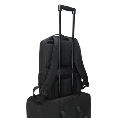 Dicota Backpack TWO 13-14 Laptoprugzak Geschikt voor max. (laptop): 35,6 cm (14) Zwart