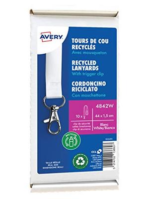 Avery-Zweckform 4842W Textielband (l x b) 440 mm x 15 mm 10 stuk(s) - thumbnail