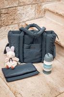 Luiertas Parijs Puffy BEABA gemêleerd grijs - thumbnail