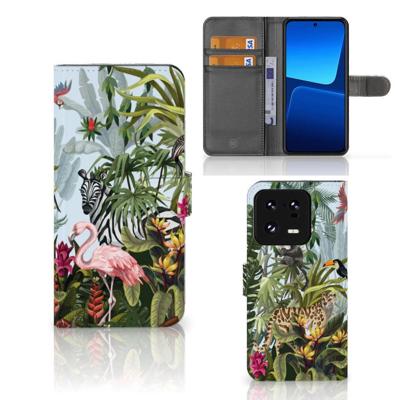 Telefoonhoesje | Met pasjeshouder | voor Xiaomi 13 Pro Jungle