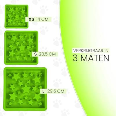 Eat Slow Live Longer Live Star-voedingssupplement voor langzaam eten, groen, maat L