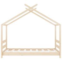 Kinderbedframe massief grenenhout 70x140 cm - thumbnail