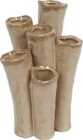 Countryfield vaas keramiek enix 16x14x31.5cm beige - thumbnail