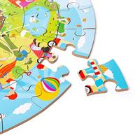 Bigjigs puzzel 4 seizoenen rond 2+jr - thumbnail